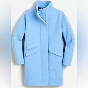 J.Crew Cocoon coat in Italian stadium-cloth wool Size 10